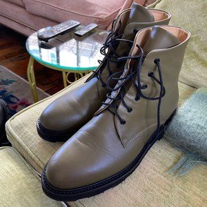 Dear Frances Park Boot - Oyster Grey